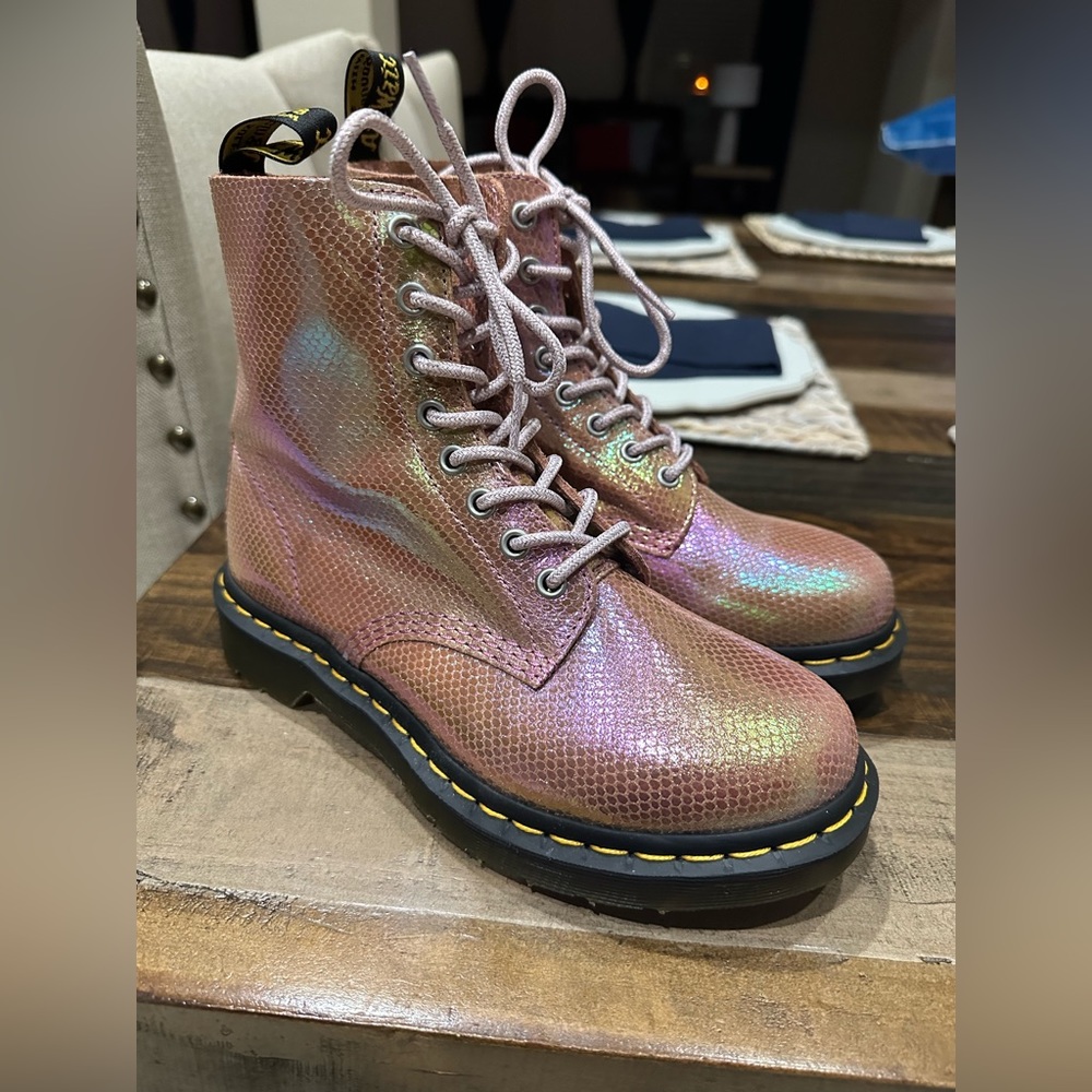Dr. Martens Pink Boots